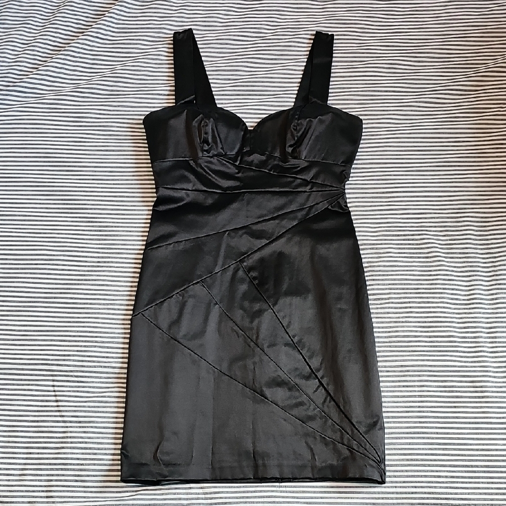 Elegant Black Mini Dress